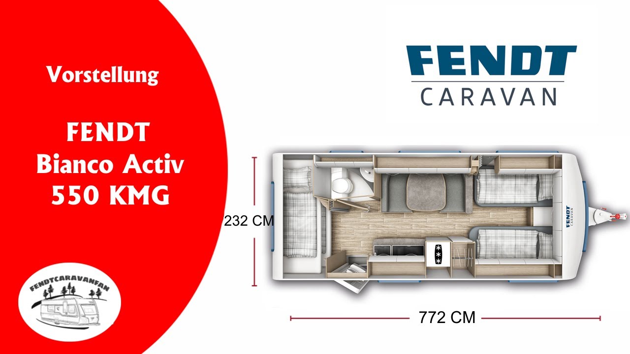 Vorstellung FENDT Caravan Bianco Activ 550 KMG (2025)  |  fendtcaravanfan