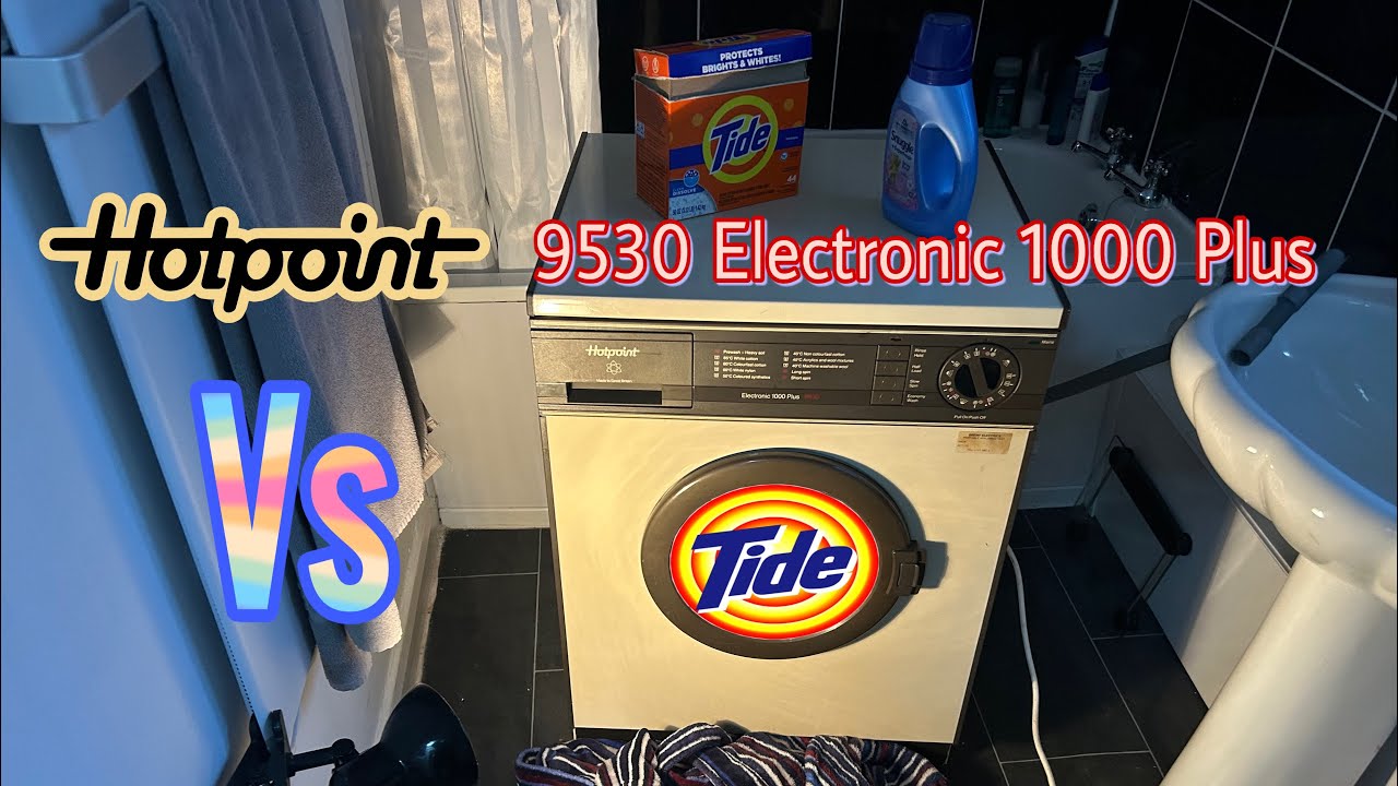 Hotpoint 9530 Electronic 1000 Plus vs Tide Clean Dissolve Powder! + Update (Watch till end)