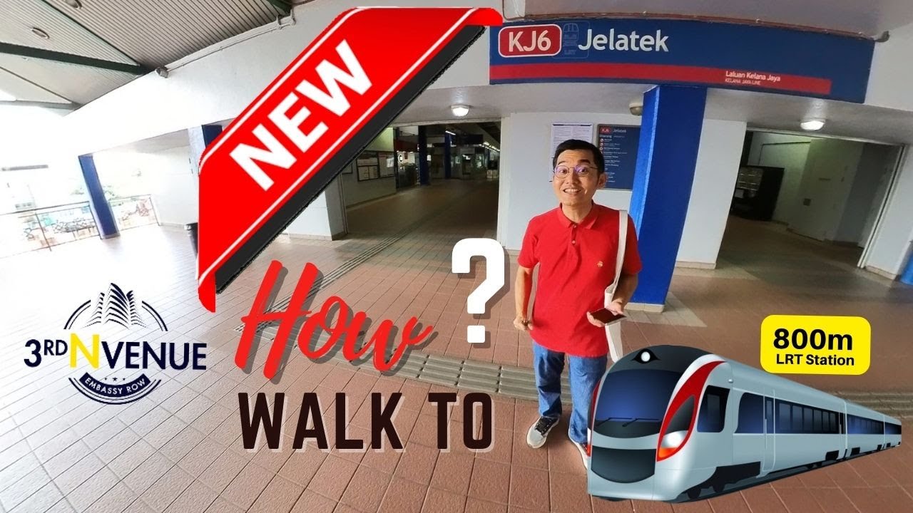 9 Min Walk From Jelatek LRT To Neu Suites @ 3rdnvenue