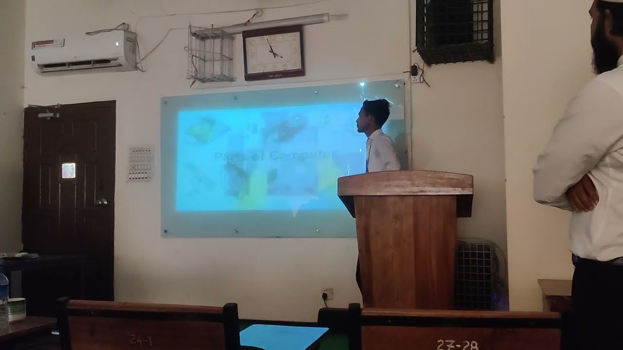 First presentation in my life (JU)