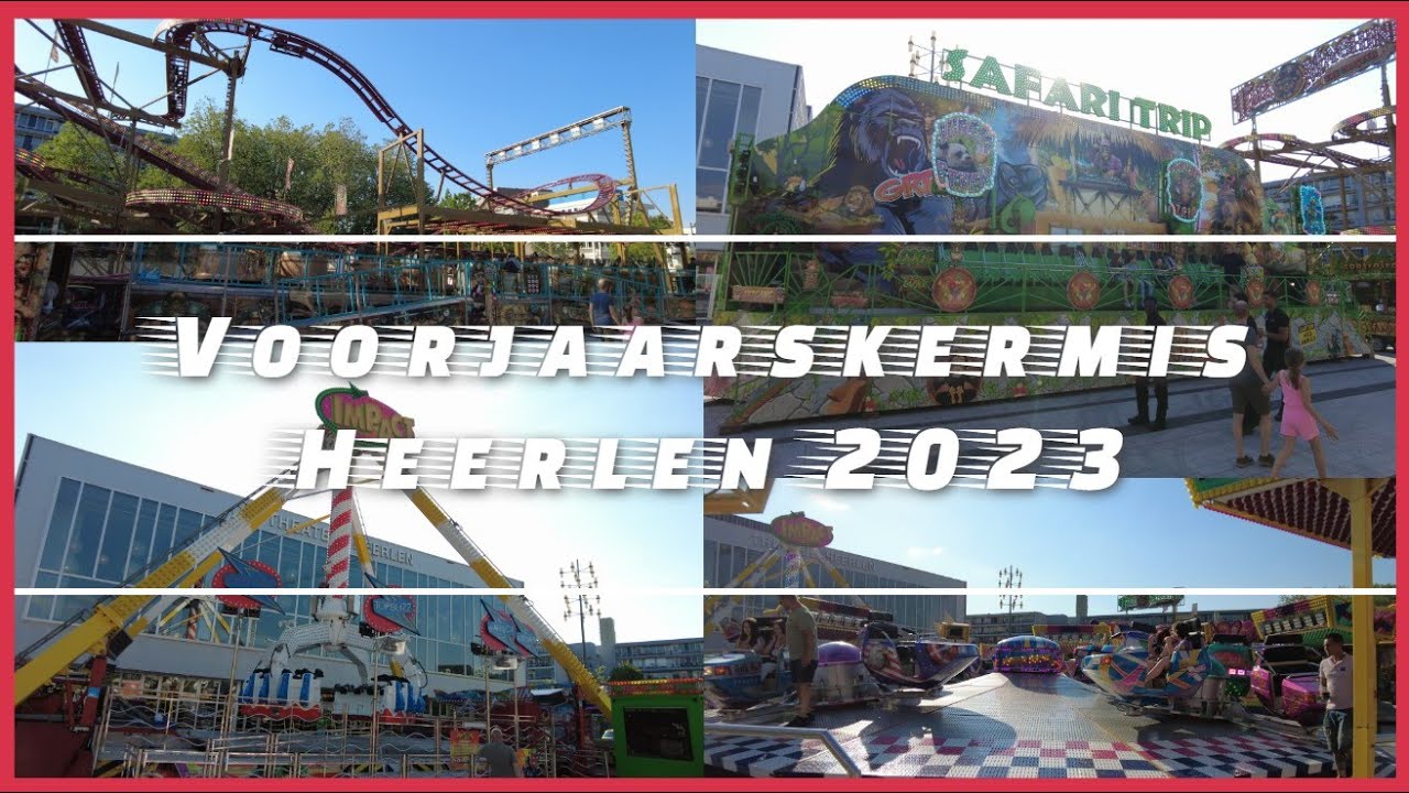 Review (Reportage) Voorjaarskermis (Kirmes)  (Fun Fair)Heerlen  2023