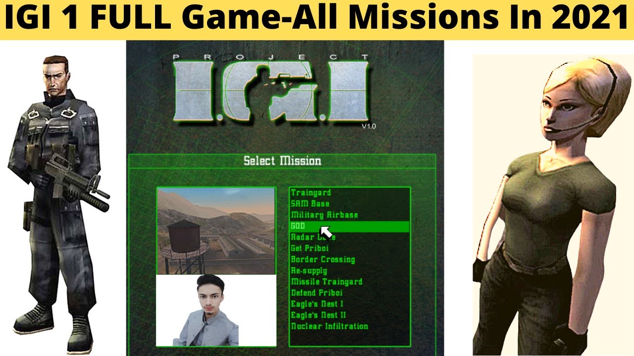 igi,igi 1 complete gameplay walkthrough,IGI 1 FULL Game Walkthrough - All Missions-By Ezine Gamer