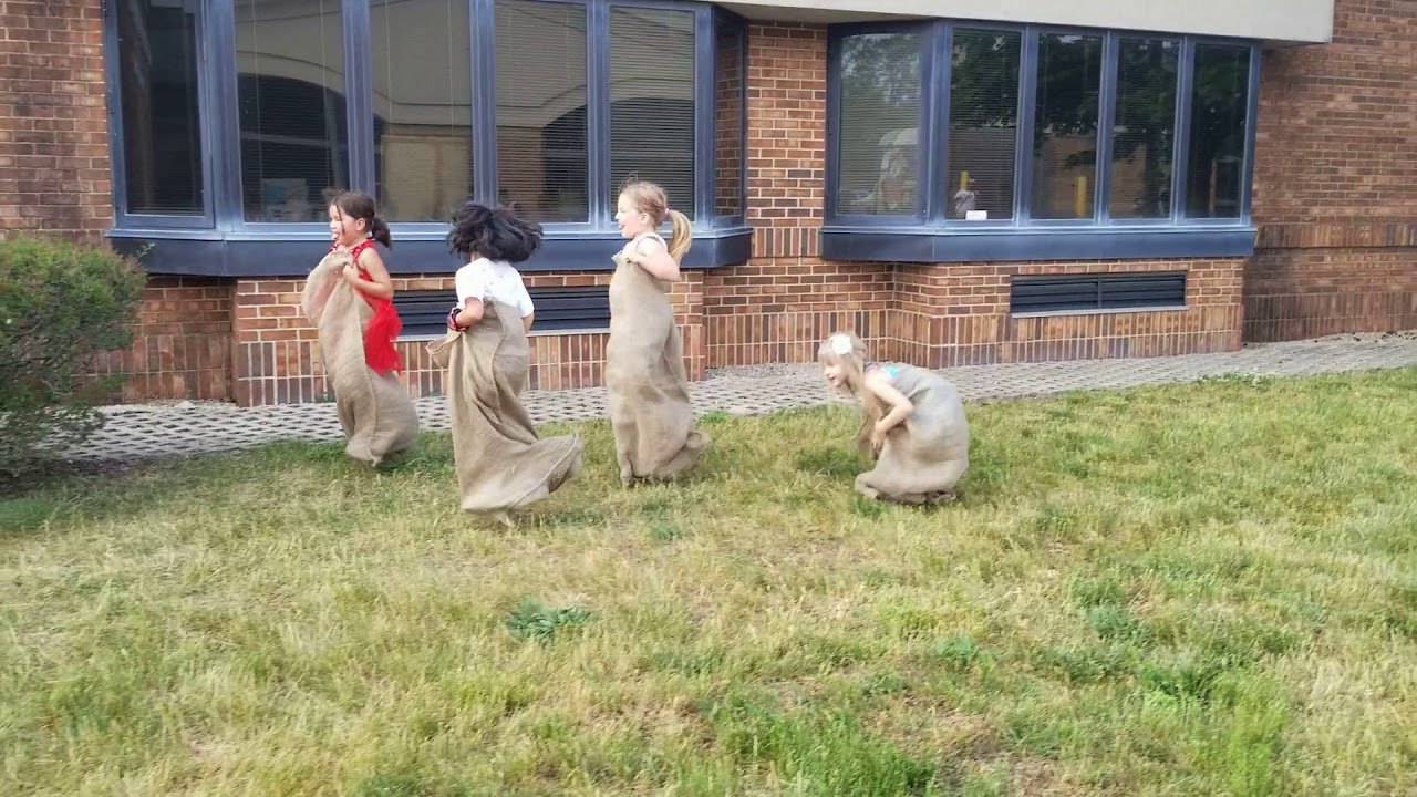 Potato sack race