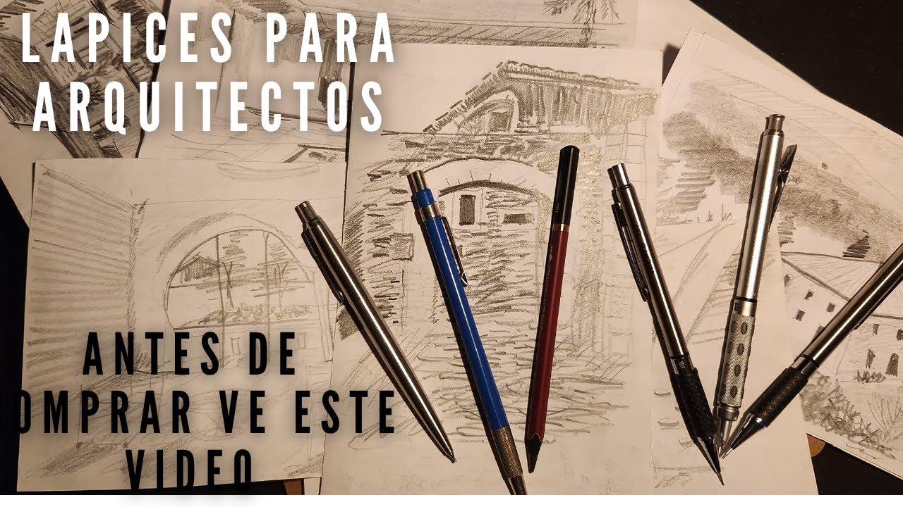 Lapices para arquitectos