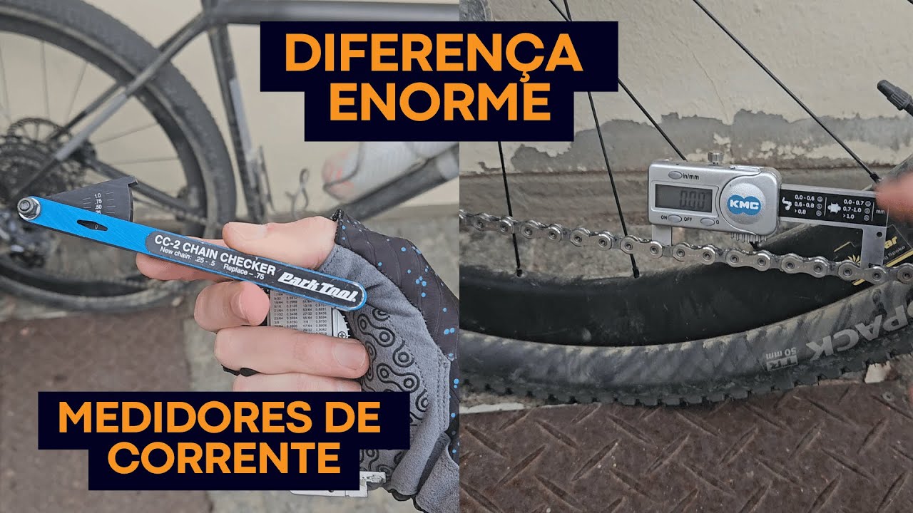 COMPARANDO ALGUNS MEDIDORES DE CORRENTE DE BICICLETA