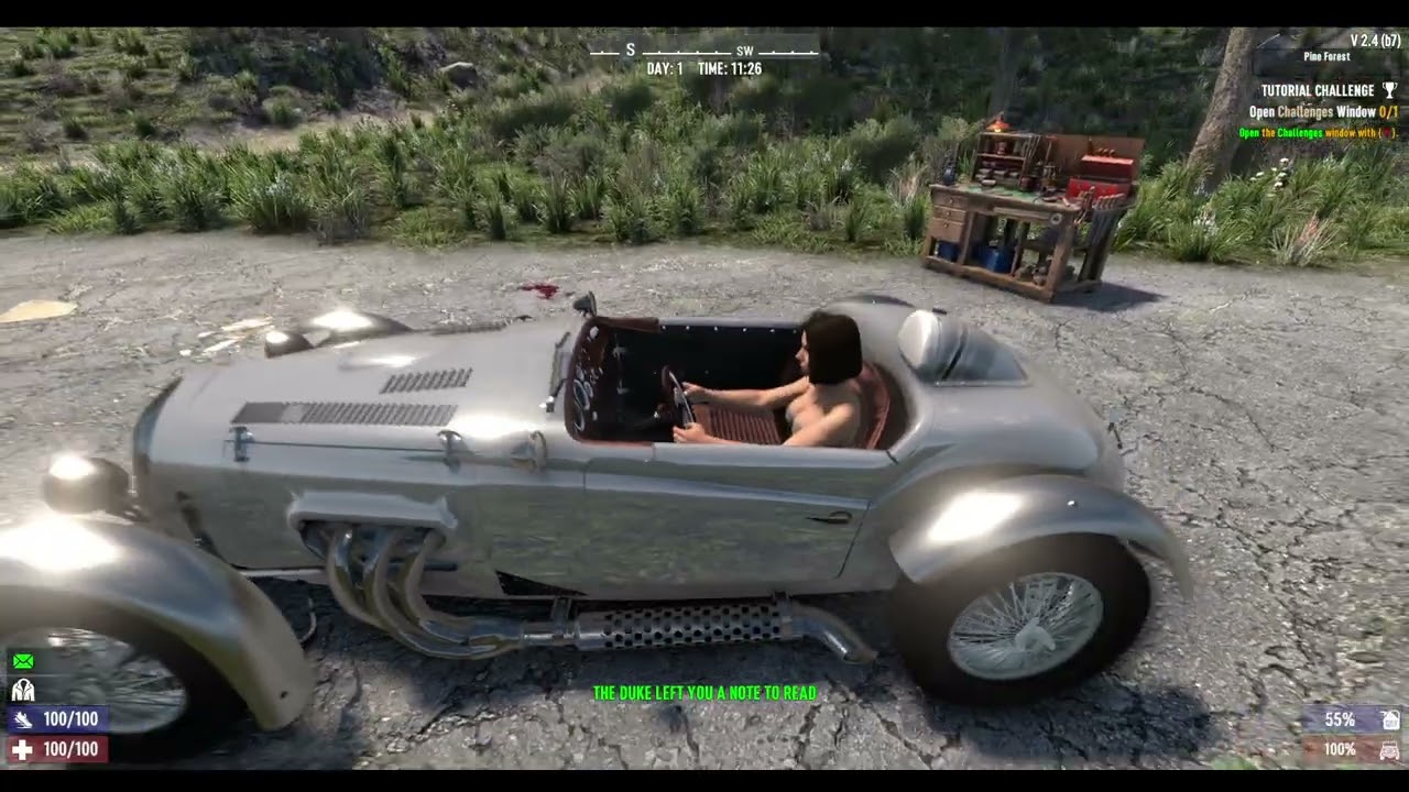 Classic Roadster – Vintage Sports Car for 7 Days to DieOverview