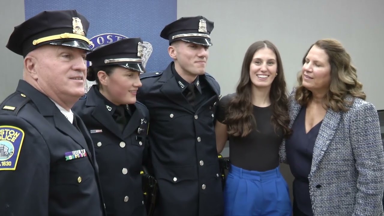 Next Gen of Boston Police Graduate with PRIDE and Commitment