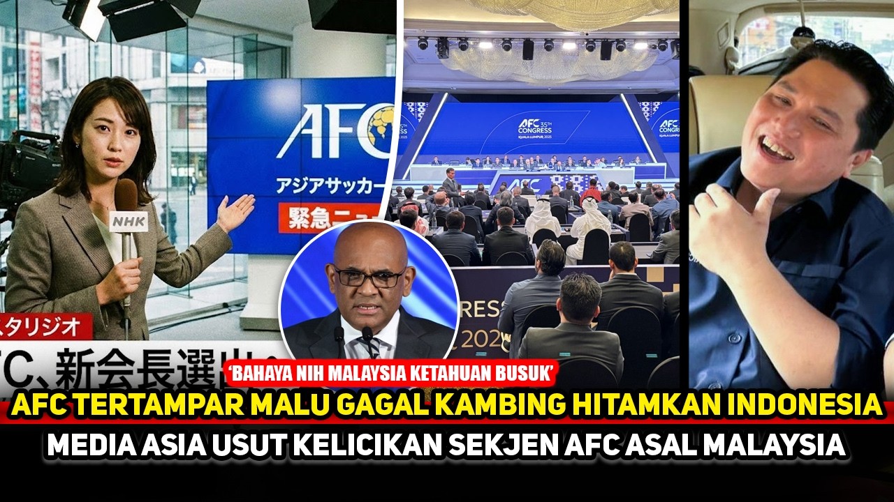 BOROK AFC TERBONGKAR! Skandal Naturalisasi Malaysia bongkar borok AFC~Media Asia heboh