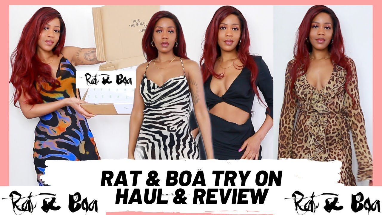 TRYING RAT & BOA | IS IT WORTH IT | RAT & BOA TRY ON HAUL | RAT AND BOA SALE HAUL | RAQUEL SEWELL