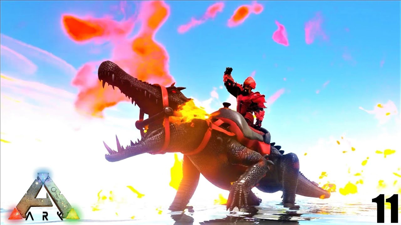 ARK: Survival Evolved - DEMONIC KAPRO & LIGHT GRIFFIN !!! ARK BIONIC PRIMAL FEAR E11