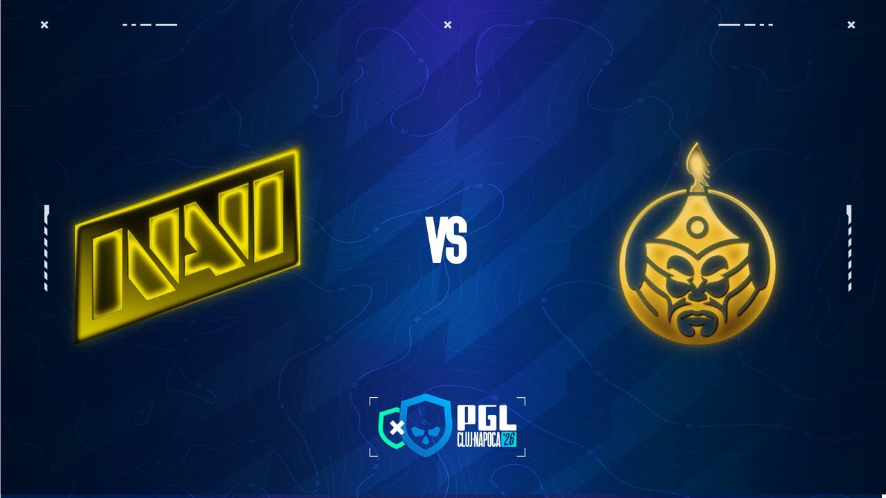 NAVI vs TheMongolz - PGL Cluj-Napoca 2026 - Playoffs