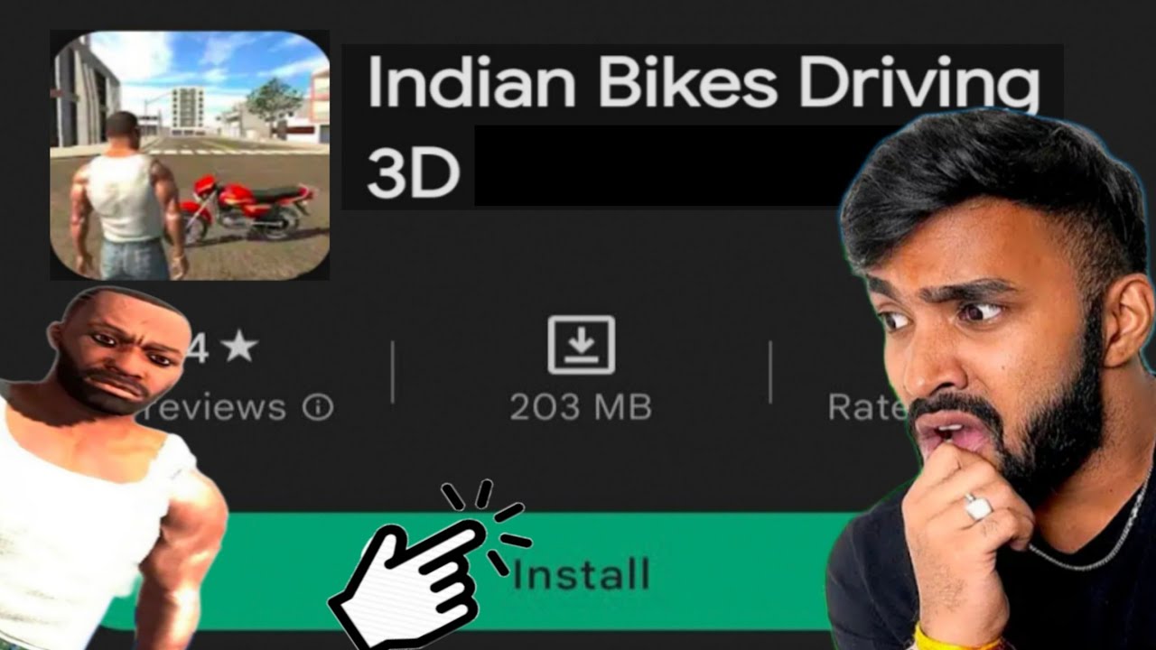 I Played TOP 4 Games Like INDIAN BIKES DRIVING 3D | MAXGINI