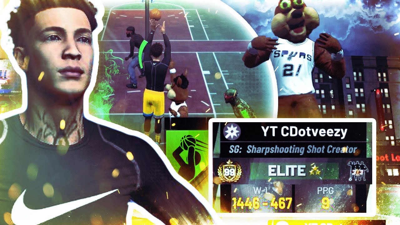 A 99 OVERALL PULLED UP on my STRETCH BIG TWICE!!!  NBA2K19