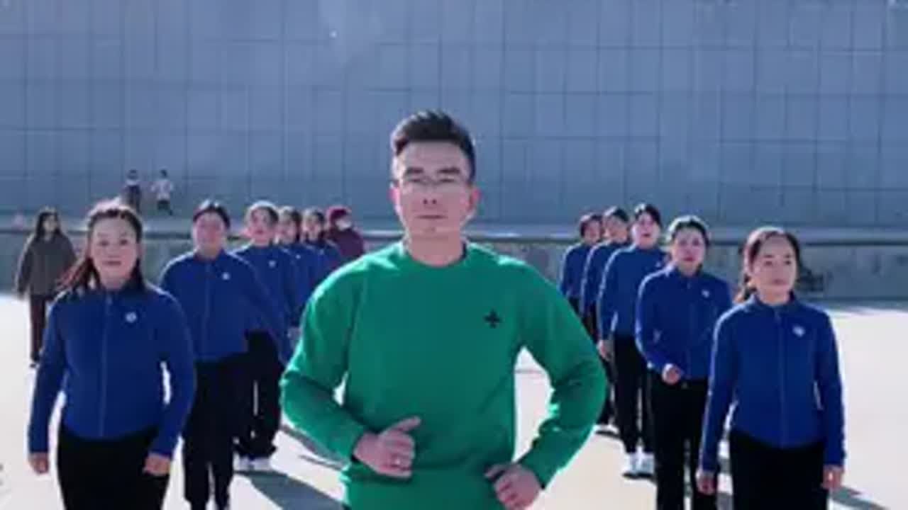 有氧健身操 全民健身在抖音 抖音有氧健身操 抖音全民健身计划 坚持锻炼给自己一个好身体