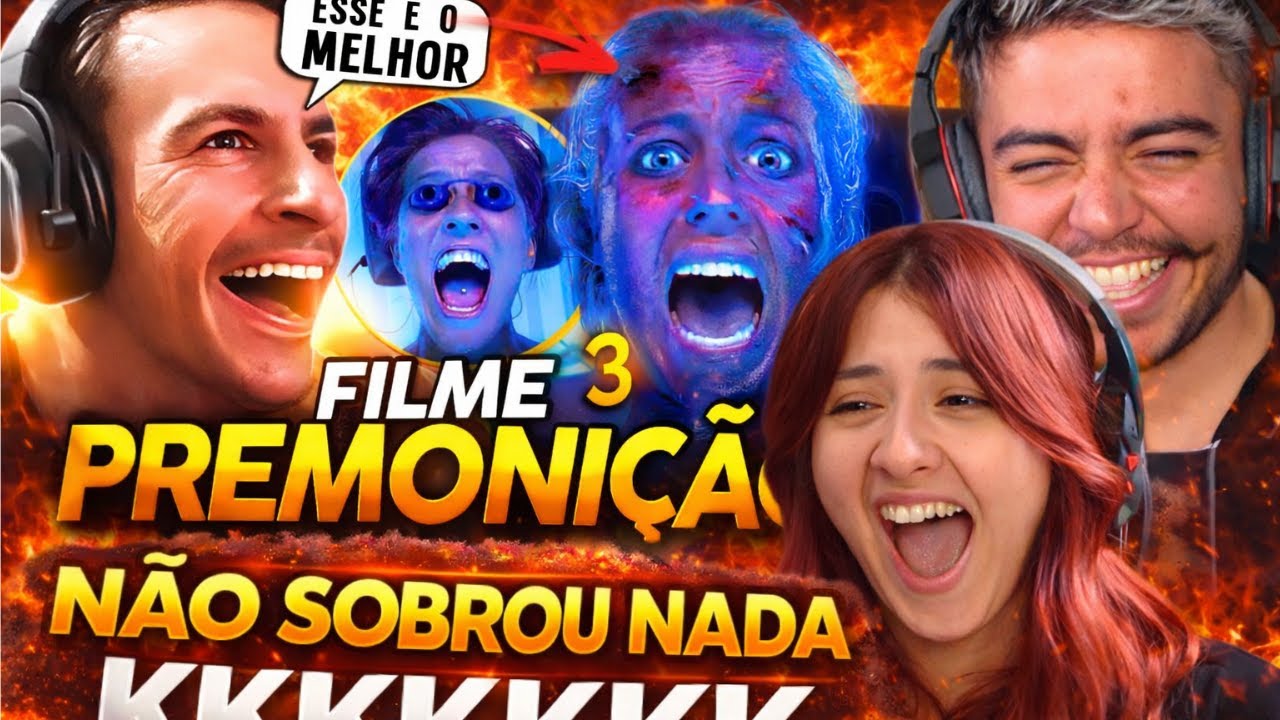 SUPER XANDÃO ASSISTINDO PREMONIÇÃO 3 | O MELHOR DA FRANQUIA? | REACT