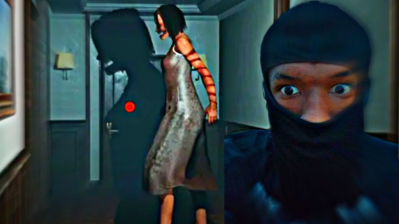 HOOD GUY PLAYS HORROR GAME/ face reveal kinda (dark hotel gameplay)