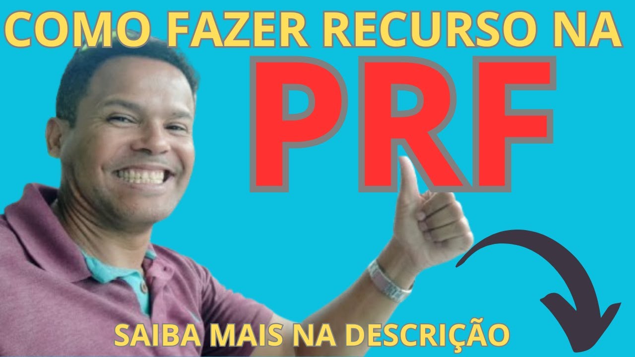 [PRF] Como fazer o RECURSO DE MULTA na POLÍCIA RODOVIÁRIA FEDERAL | Leia a descrição do vídeo 👇