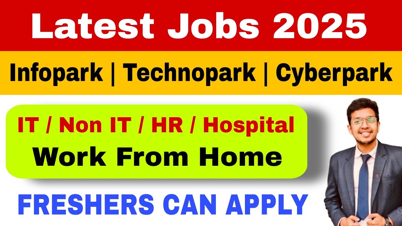 Infopark/Technopark/Cyberpark/Work from home Jobs 🔥 Job vacancy 2025 malayalam | Jobhunter