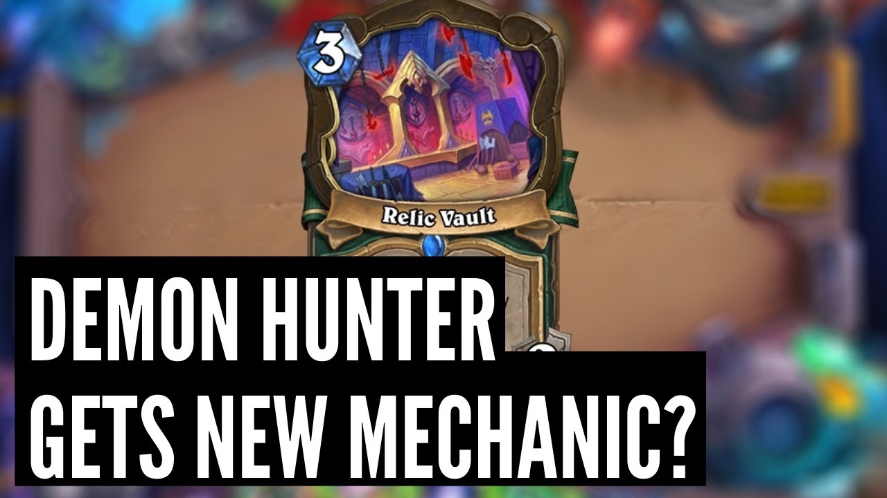 A MYSTERY mechanic for Demon Hunter!? | Castle Nathria Card Review