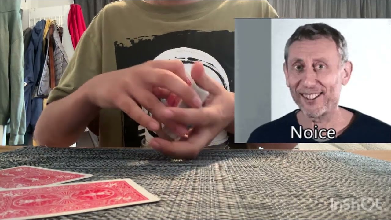 Intermediate level magic trick that I MADE UP😃