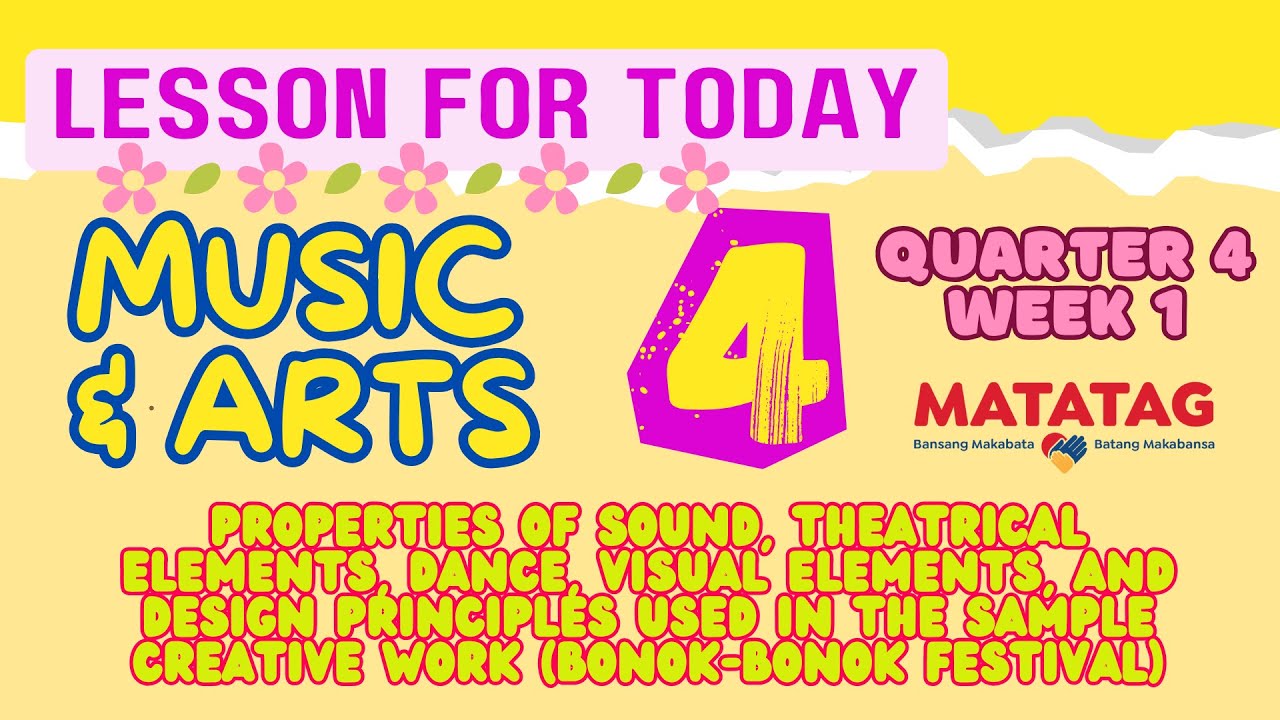 MUSIC & ARTS 4 Q4 W1 L2 MATATAG CURRICULM