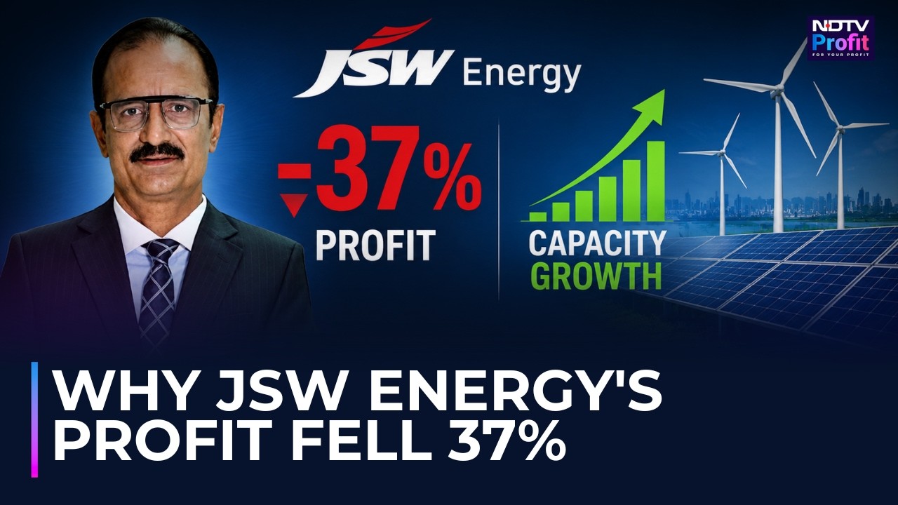 JSW Energy объясняет падение прибыли на фоне активного роста | Генеральный директор о результатах...