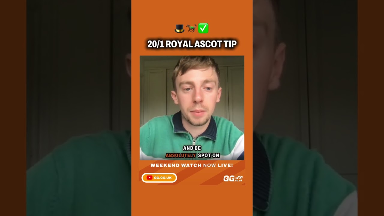 🎩 20/1 Royal Ascot Tip for Matty!