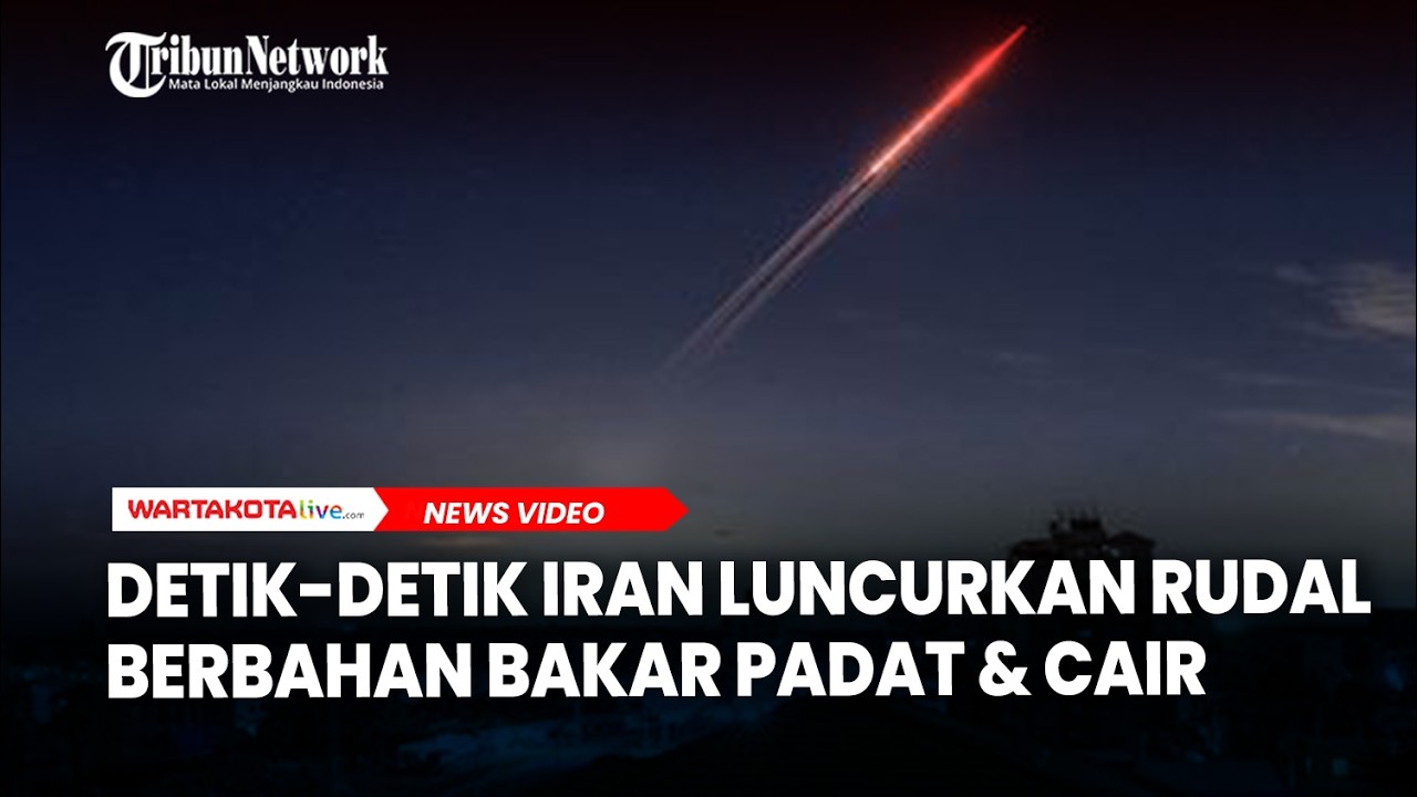 Detik-detik Iran Luncurkan Rudal Berbahan Bakar Padat & Cair, Bidik Aset Militer AS di Arab Saudi