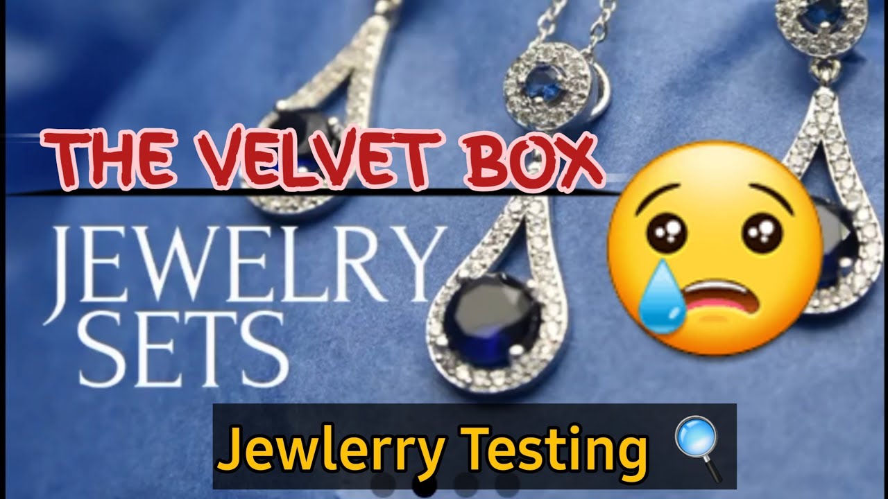 Zircon Jewellery Set | The Velvet Box ❤️&zwj;🔥🔥