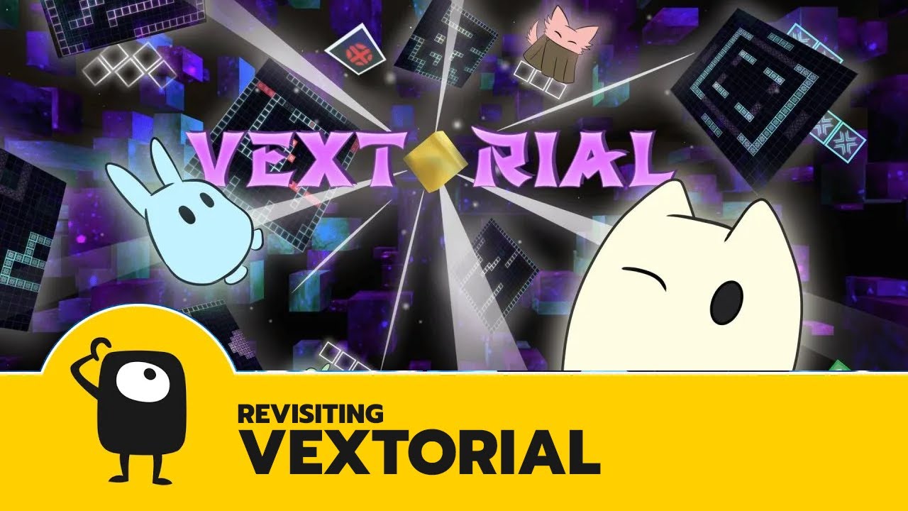 Revisiting this dimension-flipping puzzle platformer! (Vextorial)