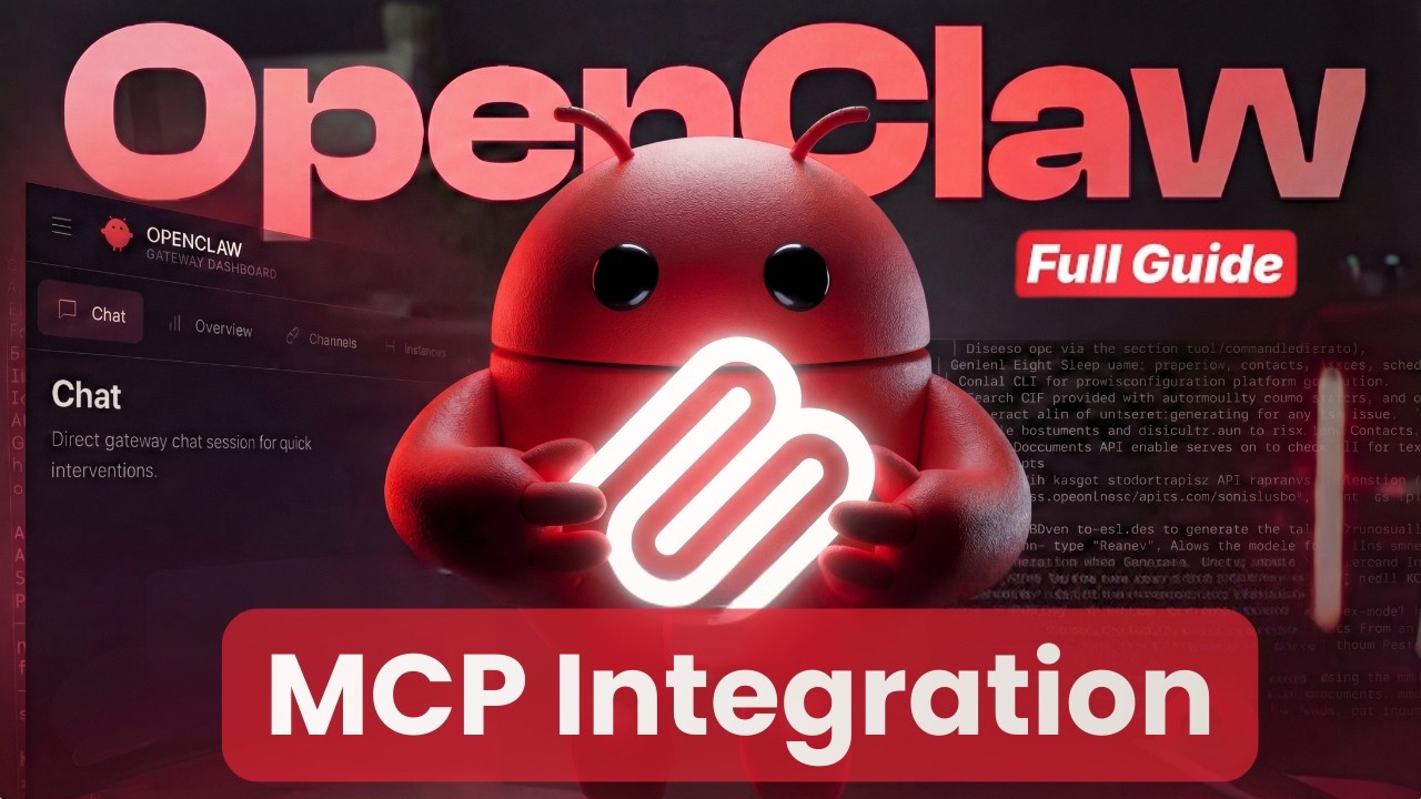 OpenClaw + MCP Integration - Now My AI Agent Does EVERYTHING