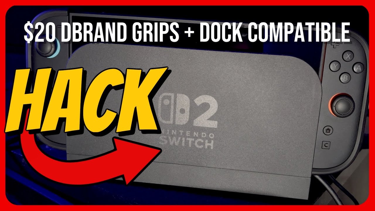 Этот хак от Dbrand делает вашу док-станцию ​​для Switch 2 совместимой с другими устройствами.