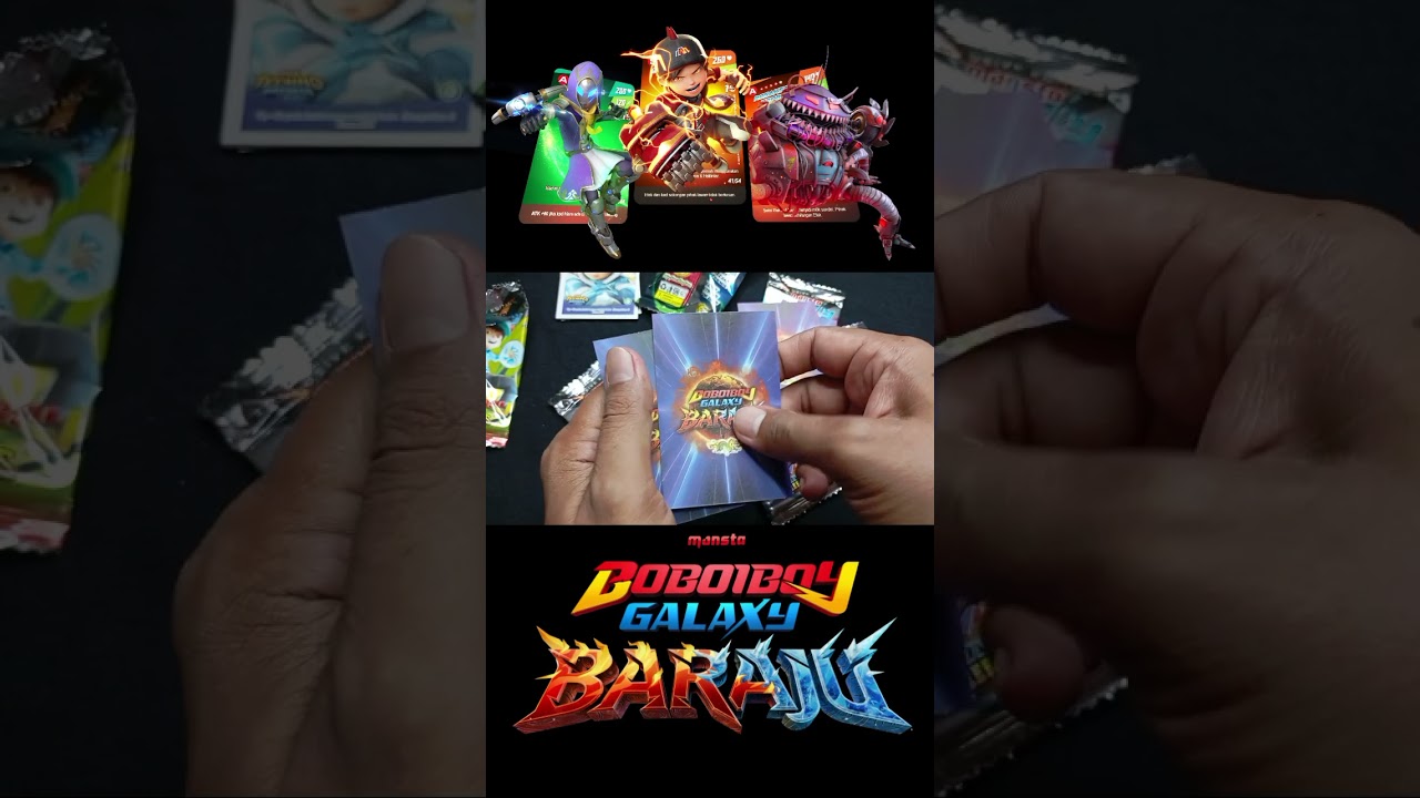 Kartu Boboiboy || Kartu Palsu Susah Di Kocok 