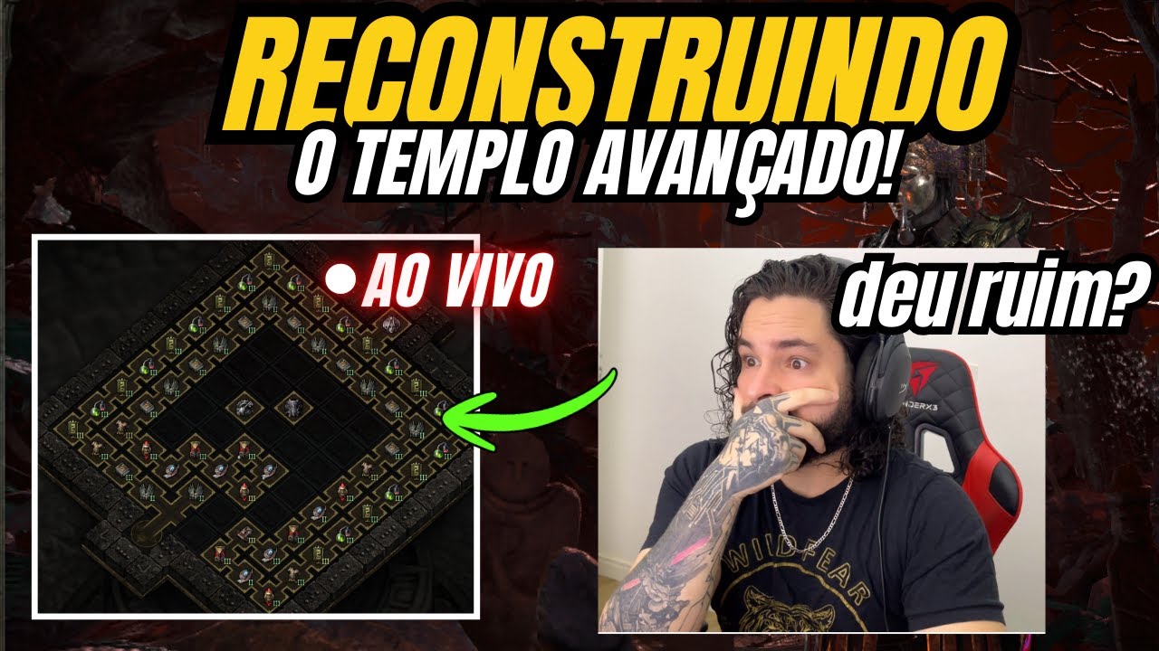 [PoE2 0.4] 🚨CADE OS LOCKS? RECONSTRUINDO O MALDITO TEMPLO KKKKKKKKK! 🚨