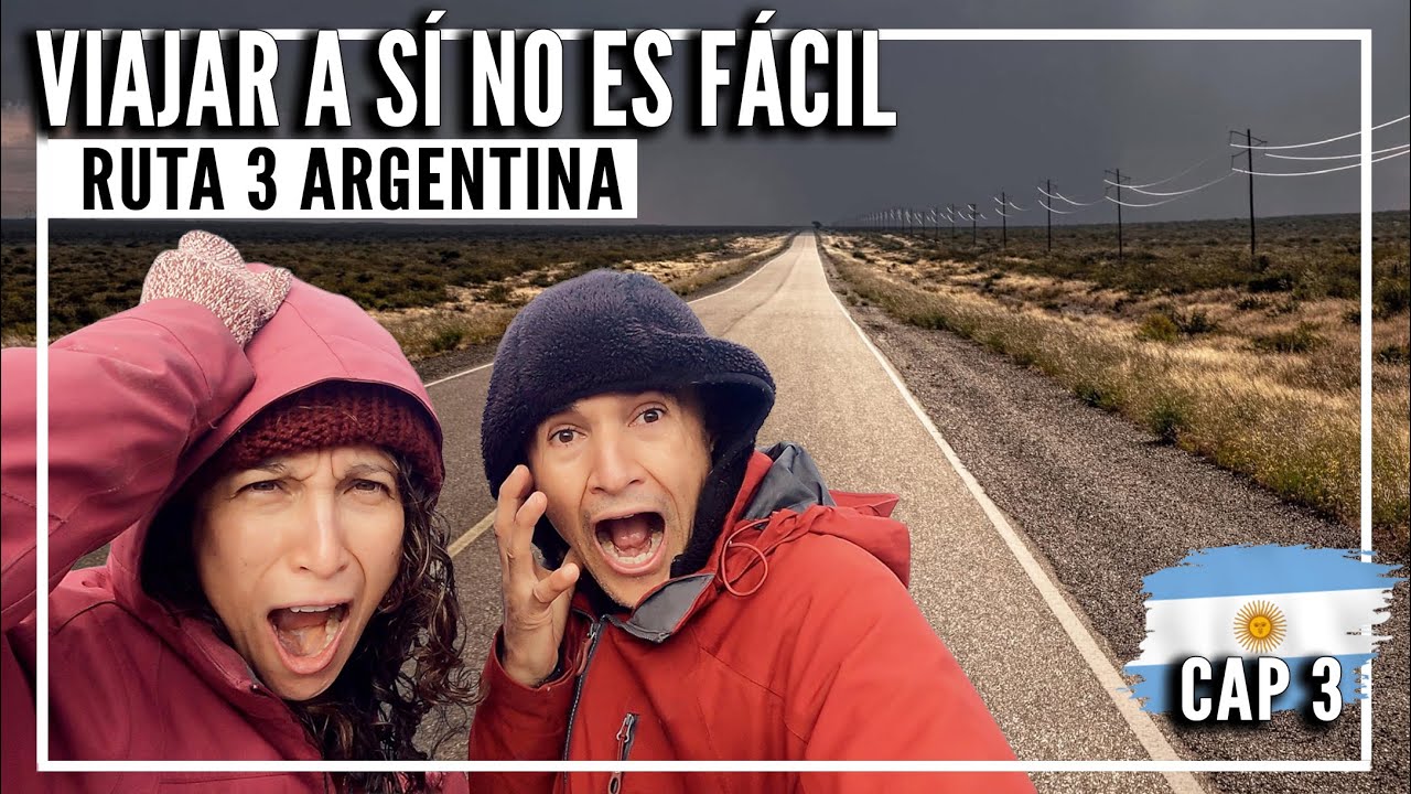 VENDIENDO ARTESANÍAS EN INVIERNO: PUERTO SAN JULIAN NOS SALVÓ EN LA RUTA 3