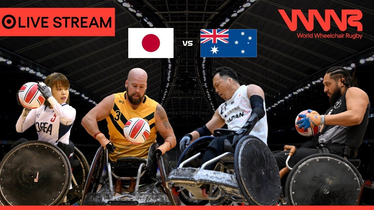 Game3「Japan vs Australia」｜Mitsui Fudosan 2023 World Wheelchair Rugby Asia-Oceania Championship