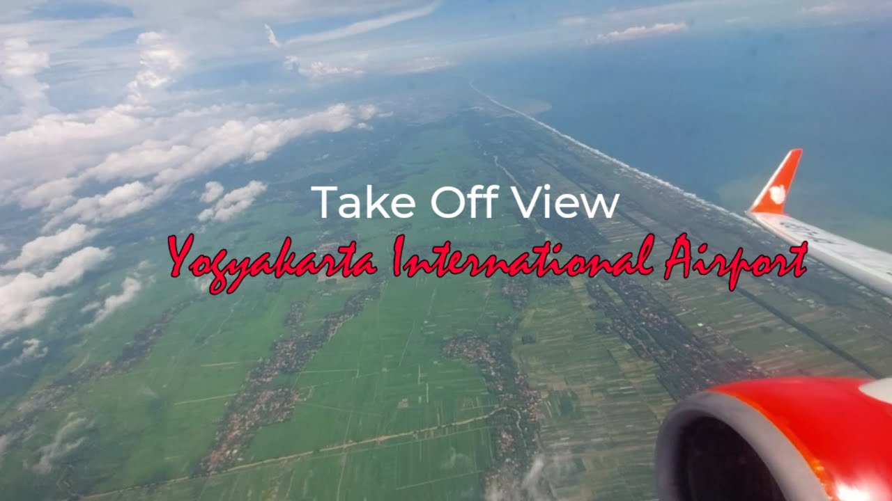 Lion Air Take Off - Yogyakarta International Airport (YIA) to Balikpapan