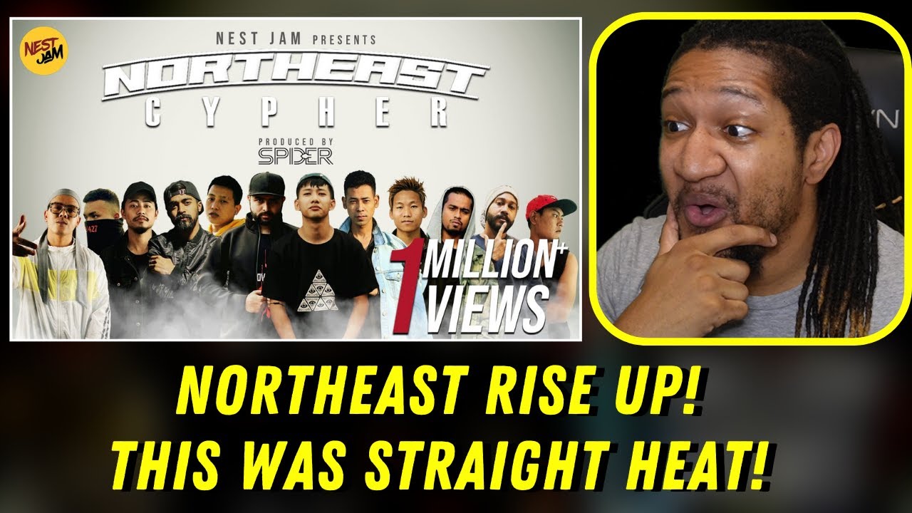 American Reacts to Northeast Cypher 2020 | Indian Hiphop Cypher | Prod. SPIDER