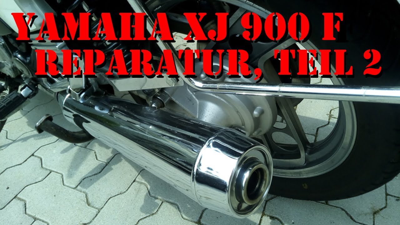 YAMAHA XJ900F - Reparatur, Teil 2