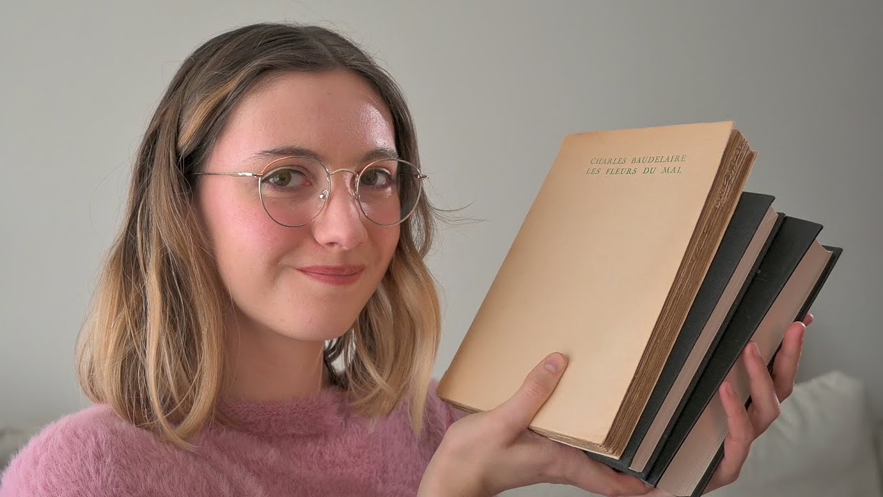 ASMR EN/FR - Show and Tell - Old Books Collection