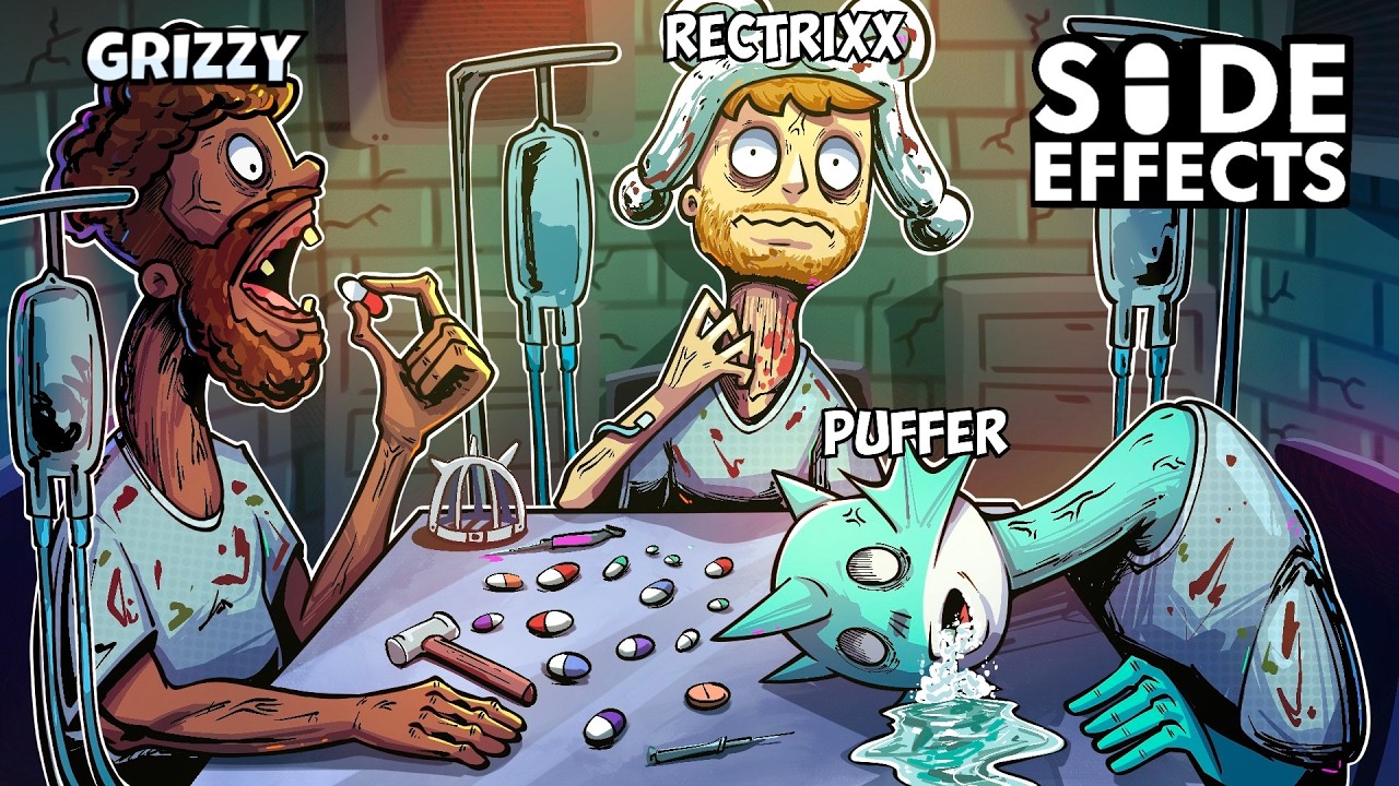 FORCING MY FRIENDS TO TEST PILLS WITH HORRIBLE SIDE EFFECTS