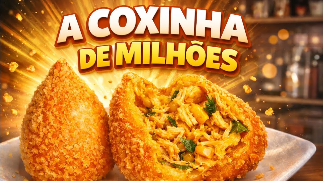 🚨Venda essa Coxinha e saia da Pobreza - O SEGREDO DA COXINHA DE CONFEITARIA CARA 