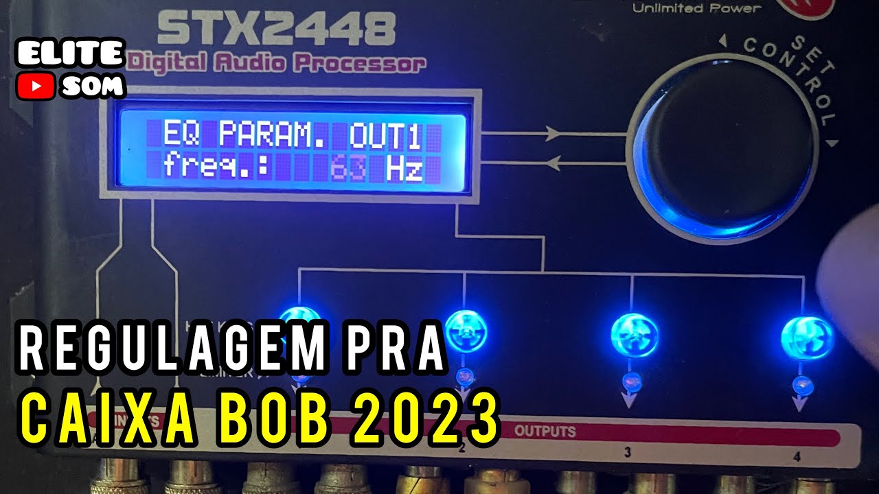 REGULAGEM COMPLETA STX2448 0800 PROCESSADOR 12V #eletrica #processamento
