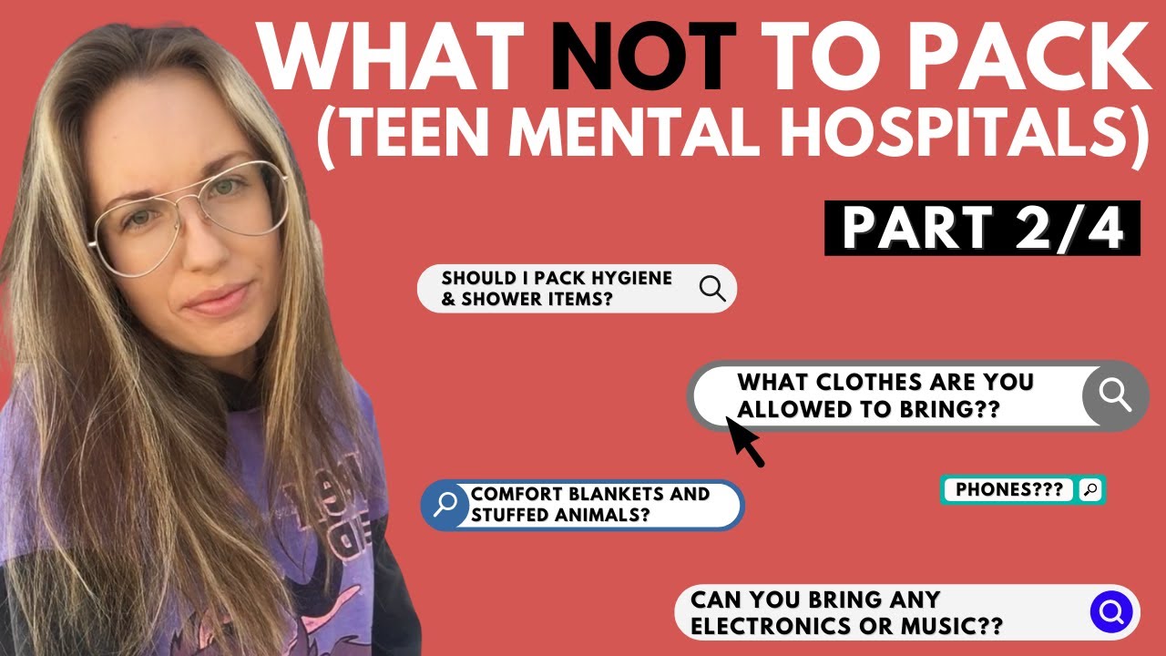 Teen Mental Hospitals: What NOT to Pack (Part 2/4) 🏥 💚 #shorts