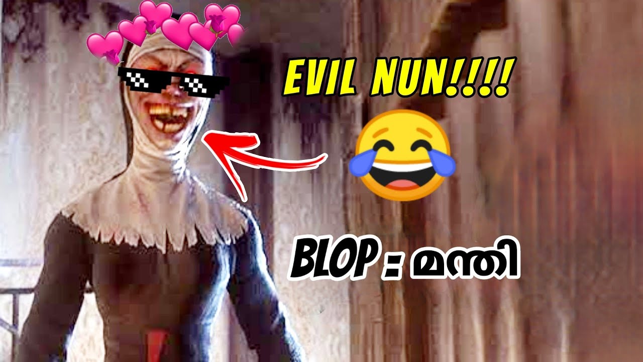 I PLAYED EVIL NUN :🤣🤣 | BLOP CUTZ| FUNNY