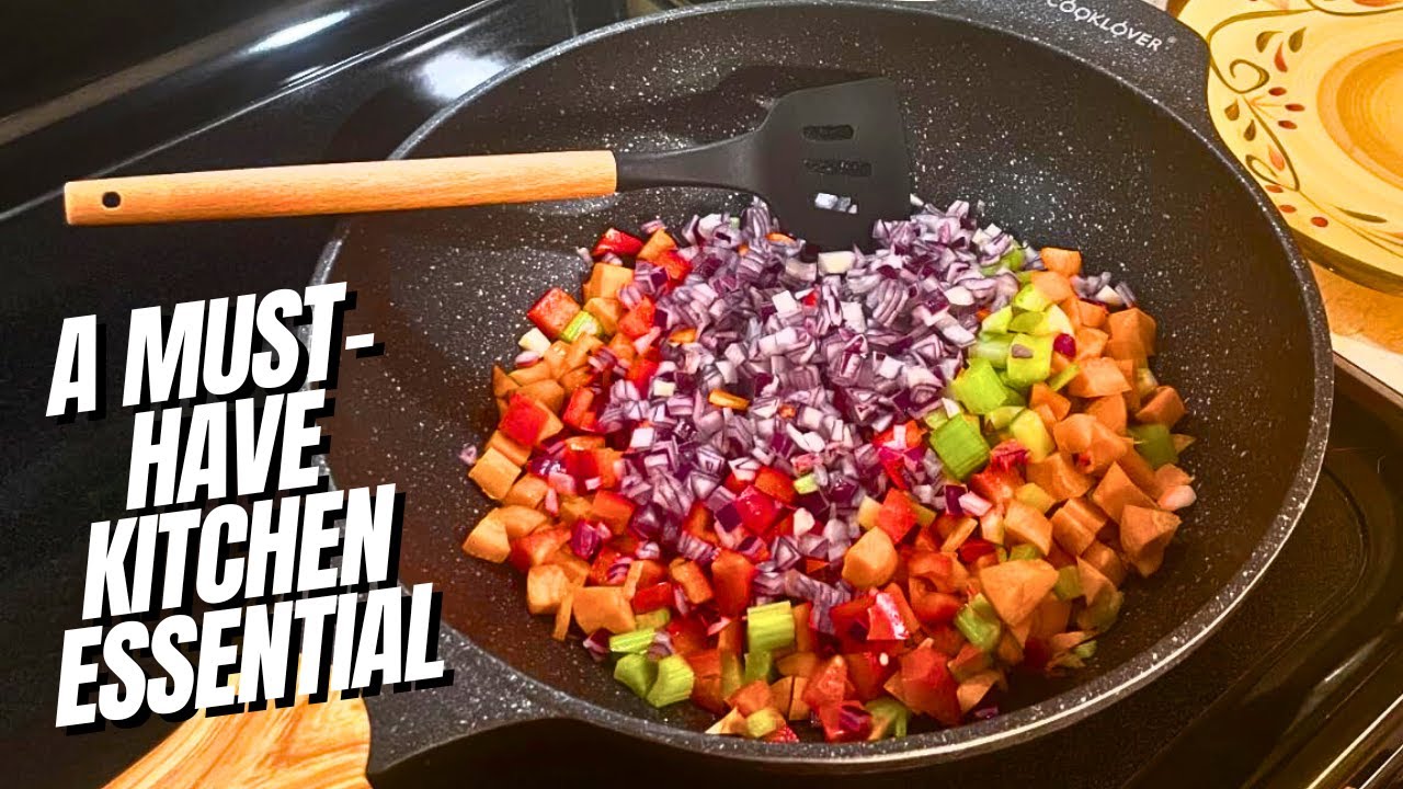 Cooklover 12.6-Inch Non-Stick Wok: A Must-Have Kitchen Essential