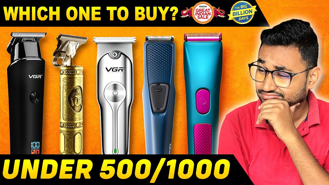 Best Trimmers Under 500 & 1000 in India 2025 | Flipkart BBD Sale | Amazon Great Indian Festival