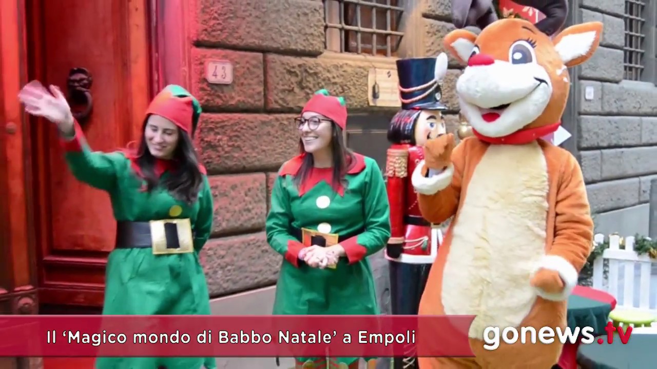 Empoli Città del Natale, apre il Magico Mondo di Babbo Natale