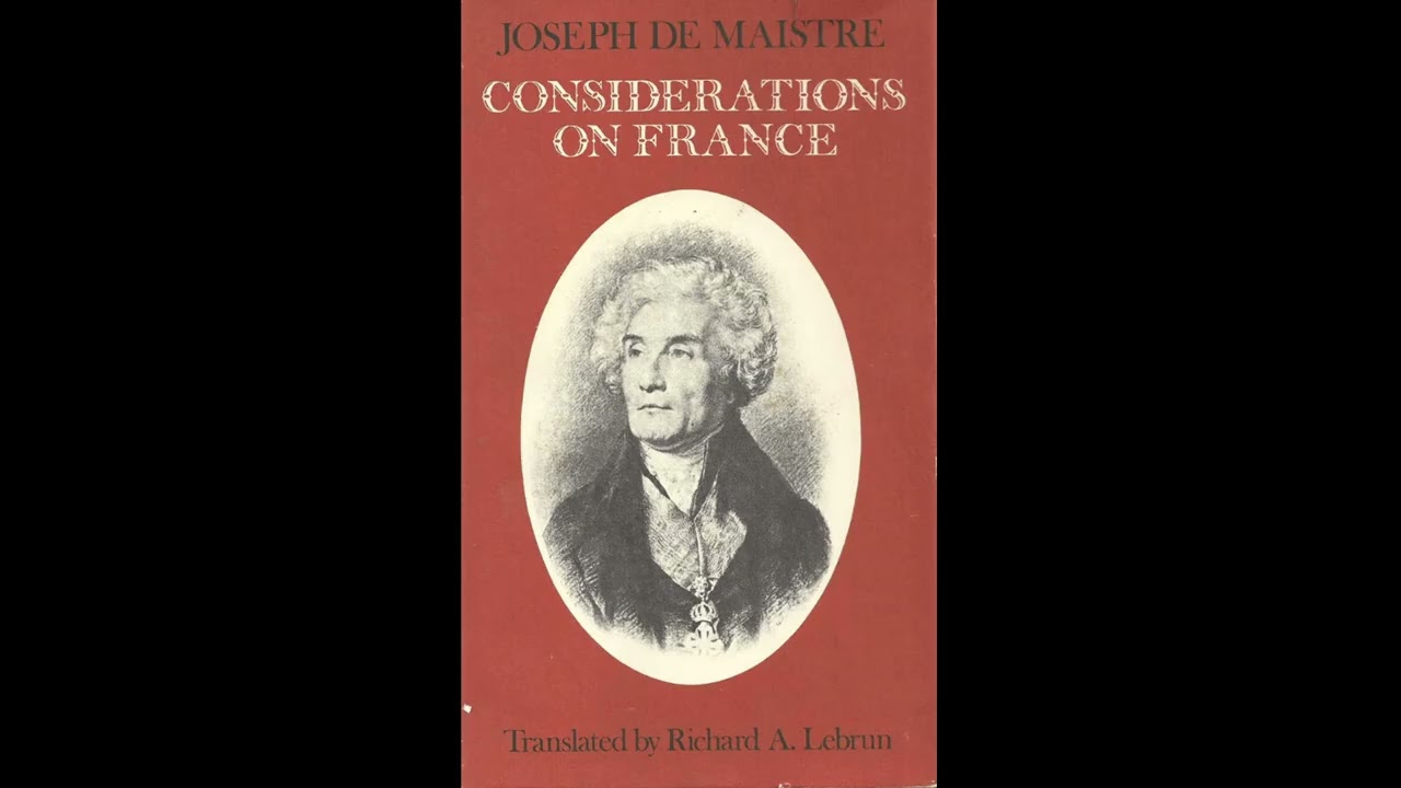 Considerations on France | Joseph De Maistre | Chapter 6