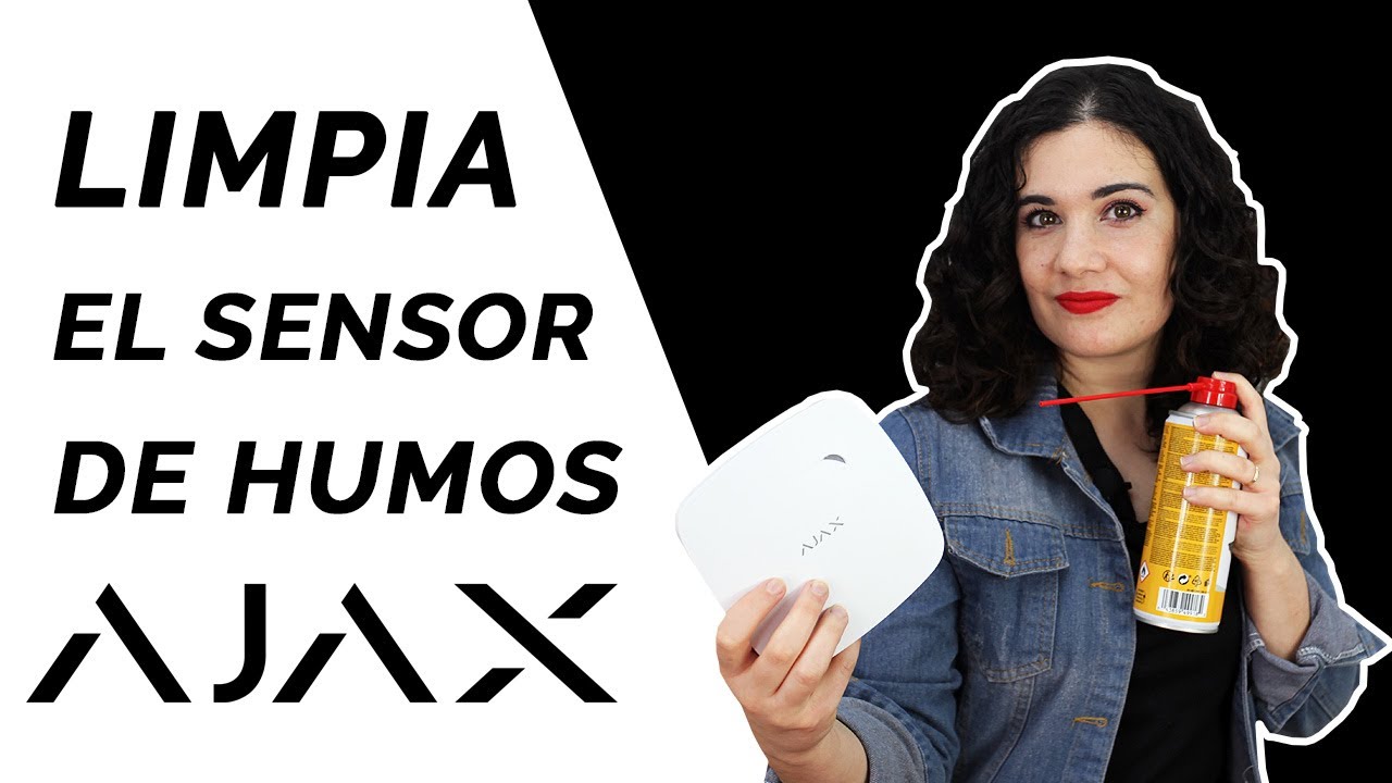 Cómo limpiar un sensor de humos de alarma AJAX (Ajax FireProtect)  //  SuperInventos